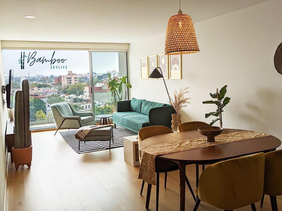 Amazing City Views Condesa Roma By Bamboo Skylife Mexico By Eksteriør billede