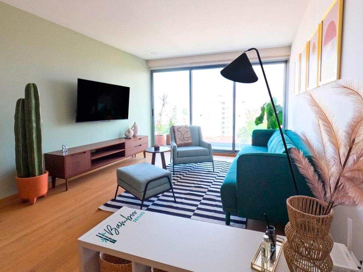 Amazing City Views Condesa Roma By Bamboo Skylife Mexico By Eksteriør billede