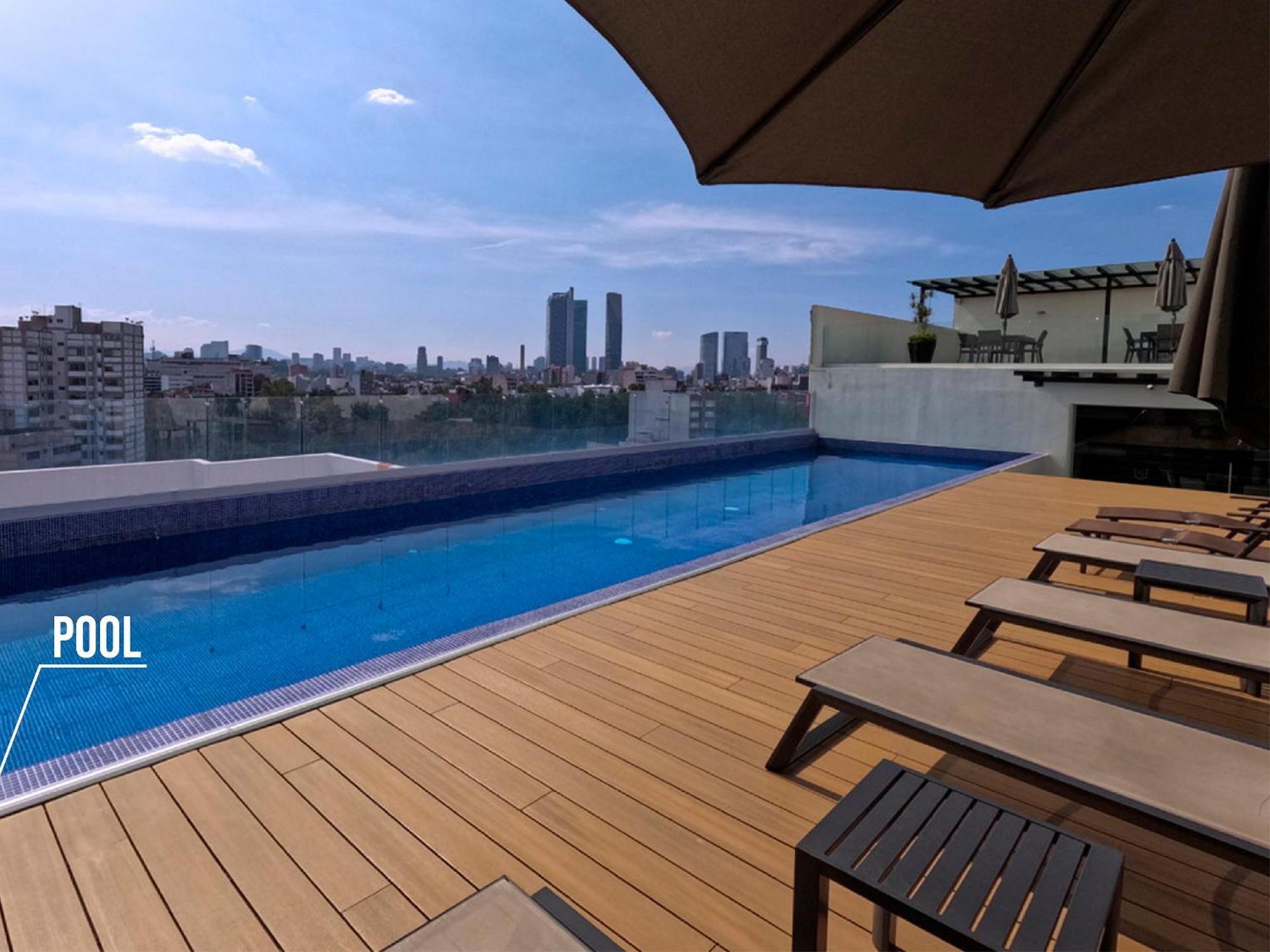 Amazing City Views Condesa Roma By Bamboo Skylife Mexico By Eksteriør billede