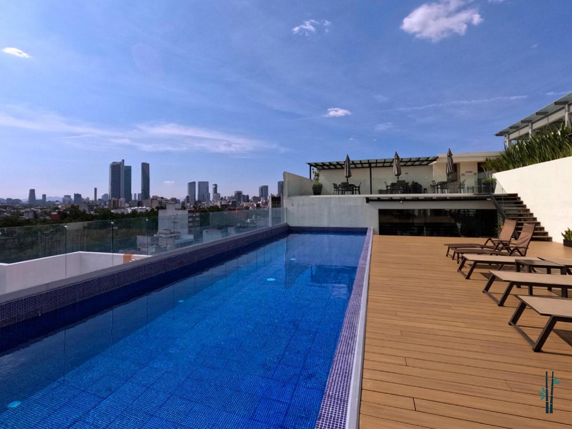 Amazing City Views Condesa Roma By Bamboo Skylife Mexico By Eksteriør billede